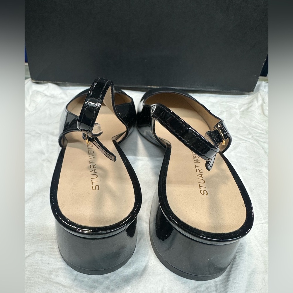 Stuart Weitzman Black Patent Leather Heels - Picture 5 of 7